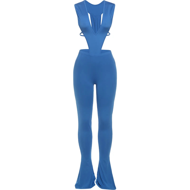 2-Piece Bodycon Bodysuit and Legging Outfit