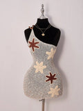 Crochet Beach Mini Dress