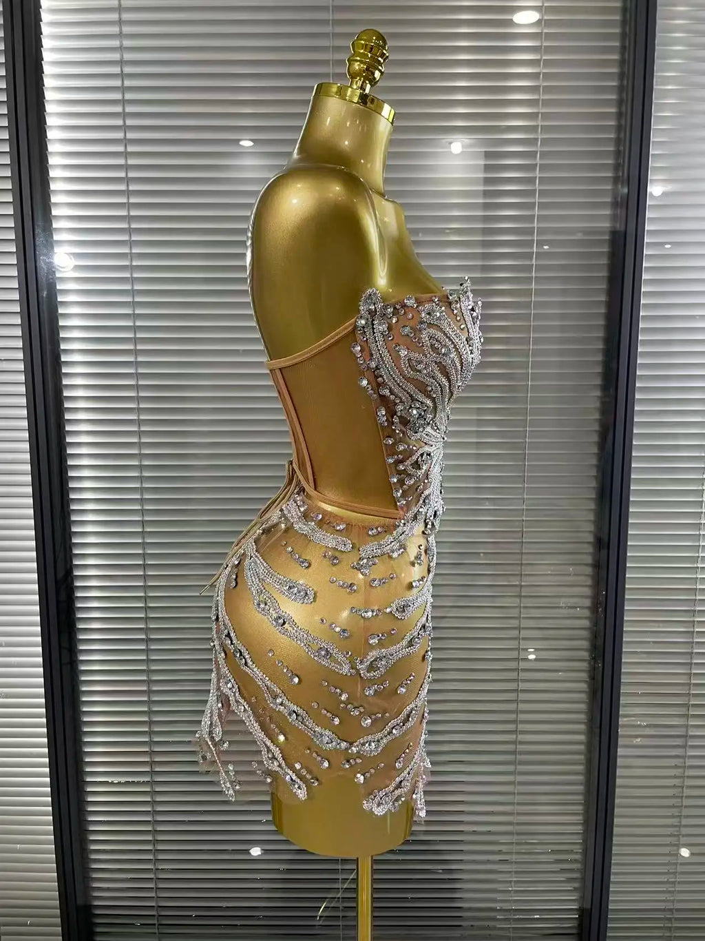Starlight Sheer Bodycon Mini