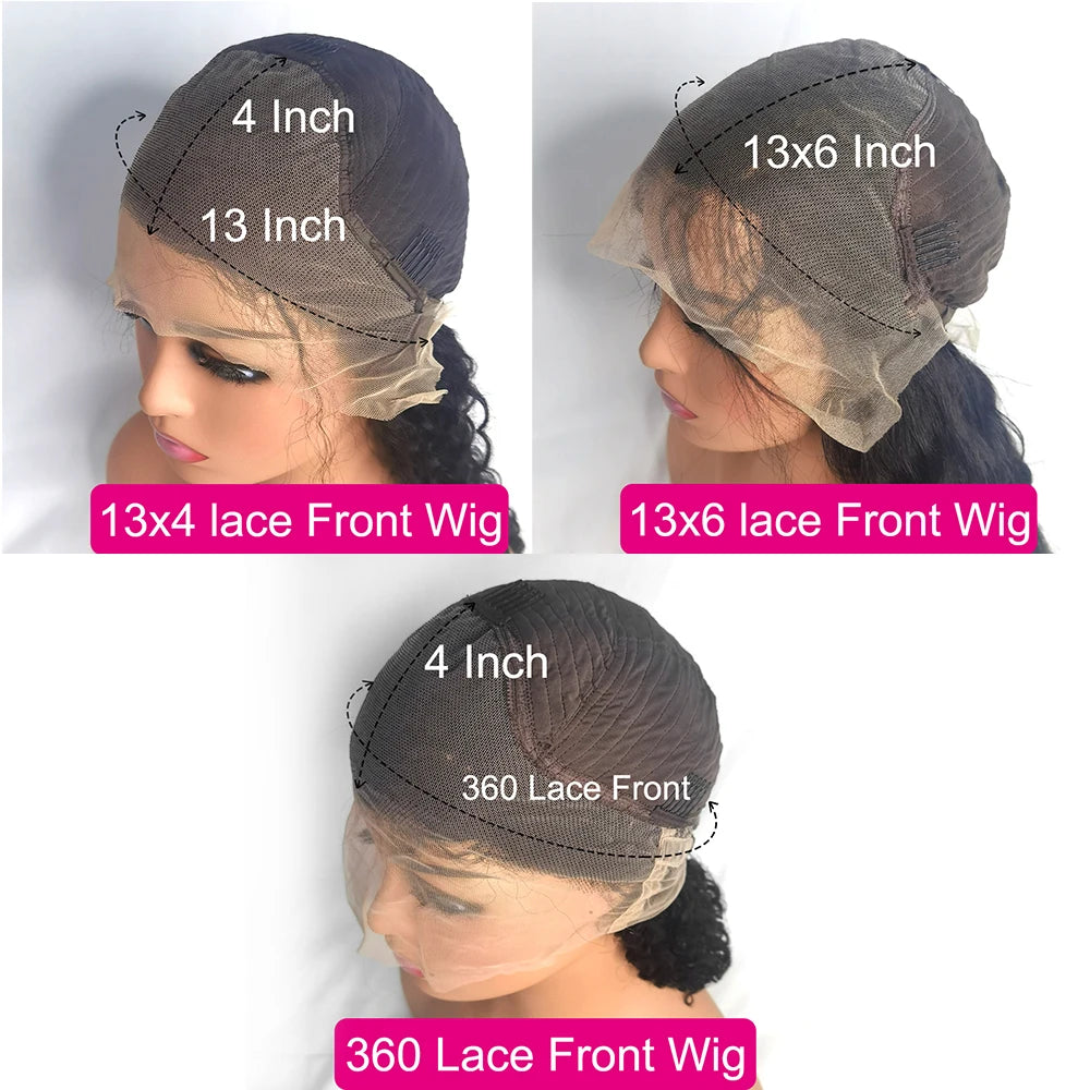 Red Body Wave HD Lace Wig – Brazilian Human Hair (13x6 / 13x4