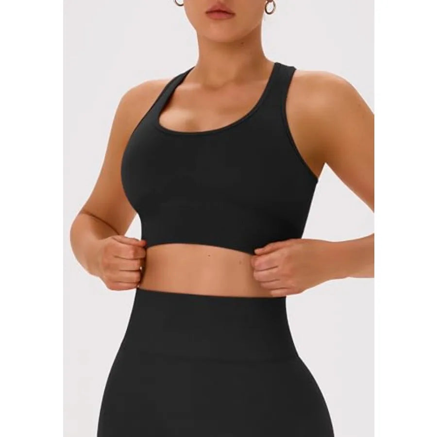 Gym Leggings & Bra Set