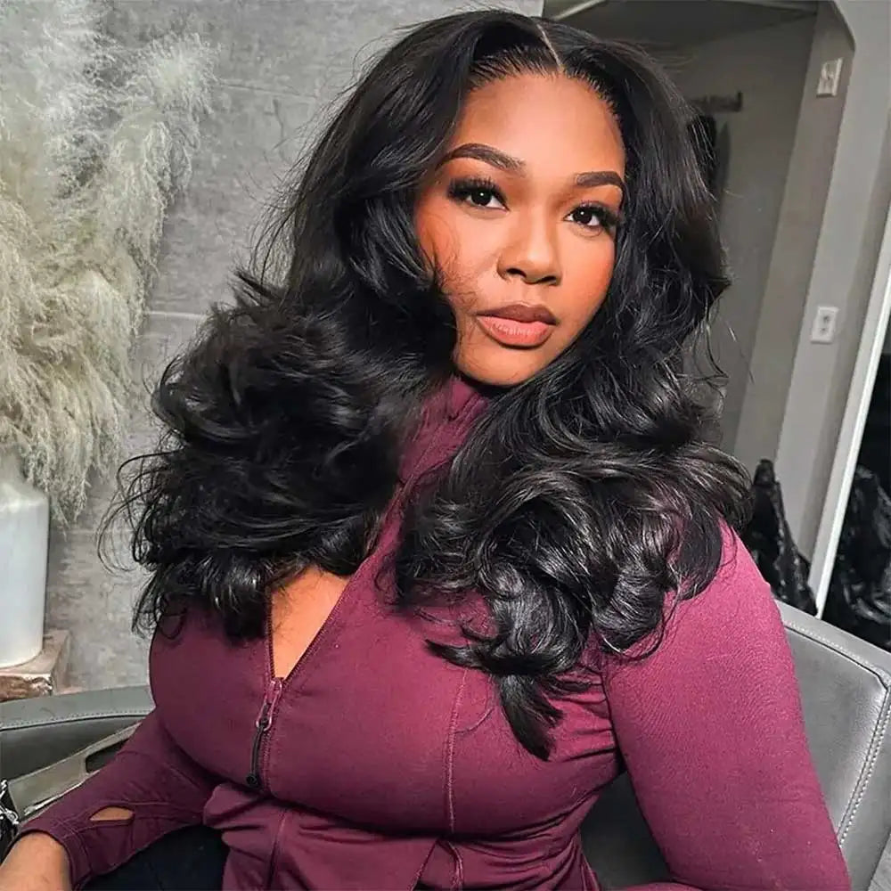 Body Wave HD Lace Wig – 13x6 Frontal, 250% Density, Pre-Plucked