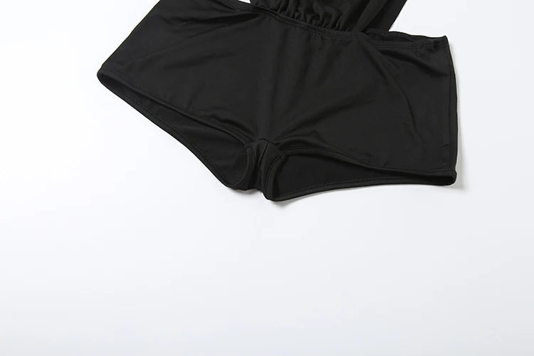 O-Neck Sleek Fit Romper