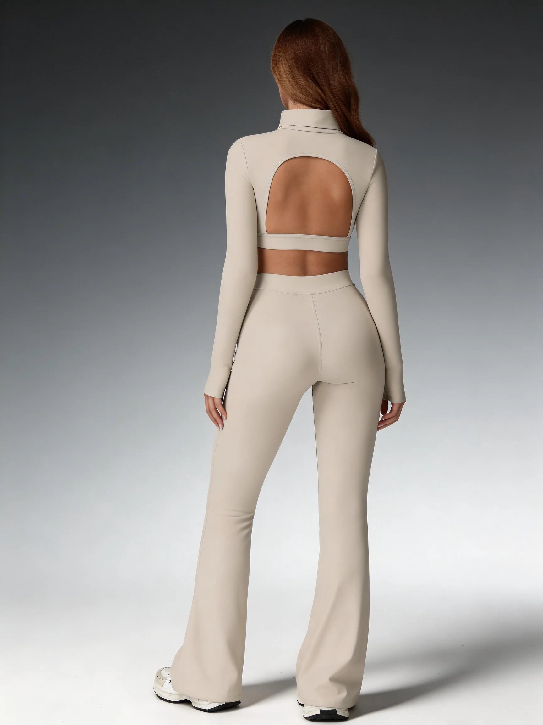 Back Cutout Yoga Set