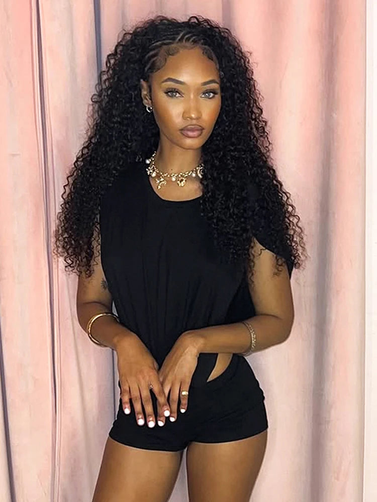 O-Neck Sleek Fit Romper