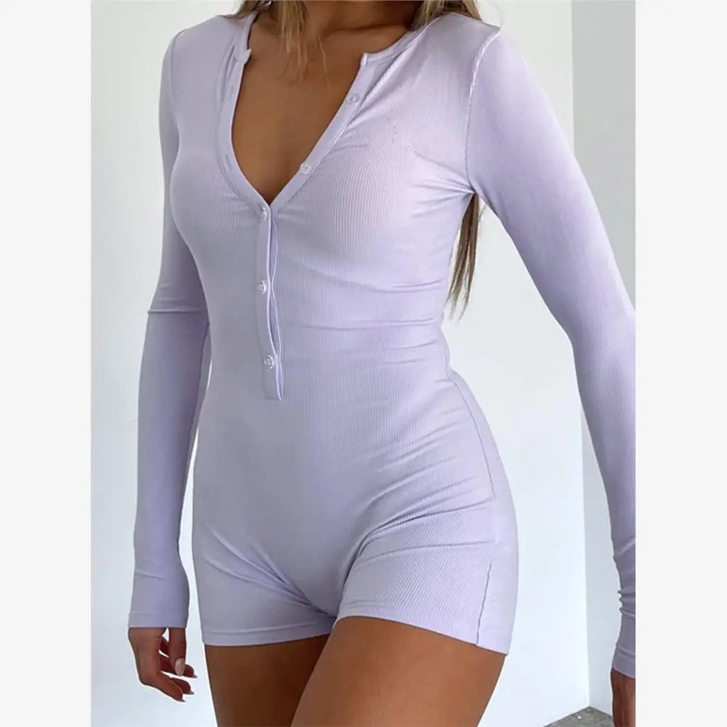 Mid-Waist Sculpt Fit Jumpsuit