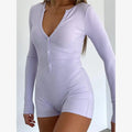 Mid-Waist Sculpt Fit Jumpsuit