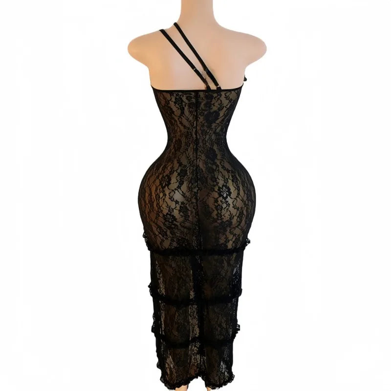 After Dark High-Slit Dress