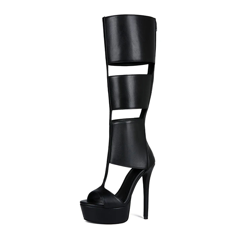 Glam Strap Platform Heels