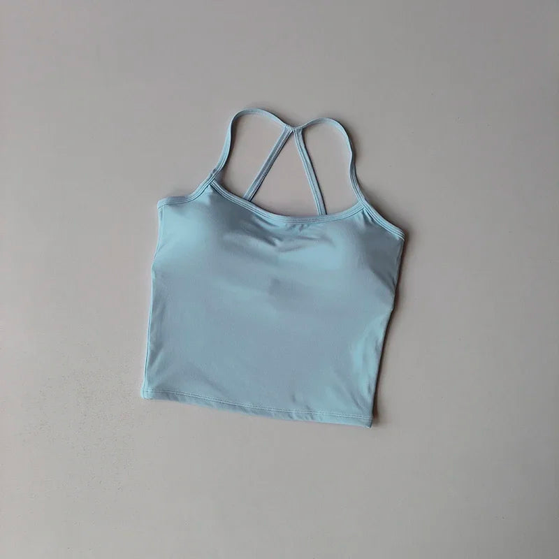 Ribbed Halter Top & Shorts Set