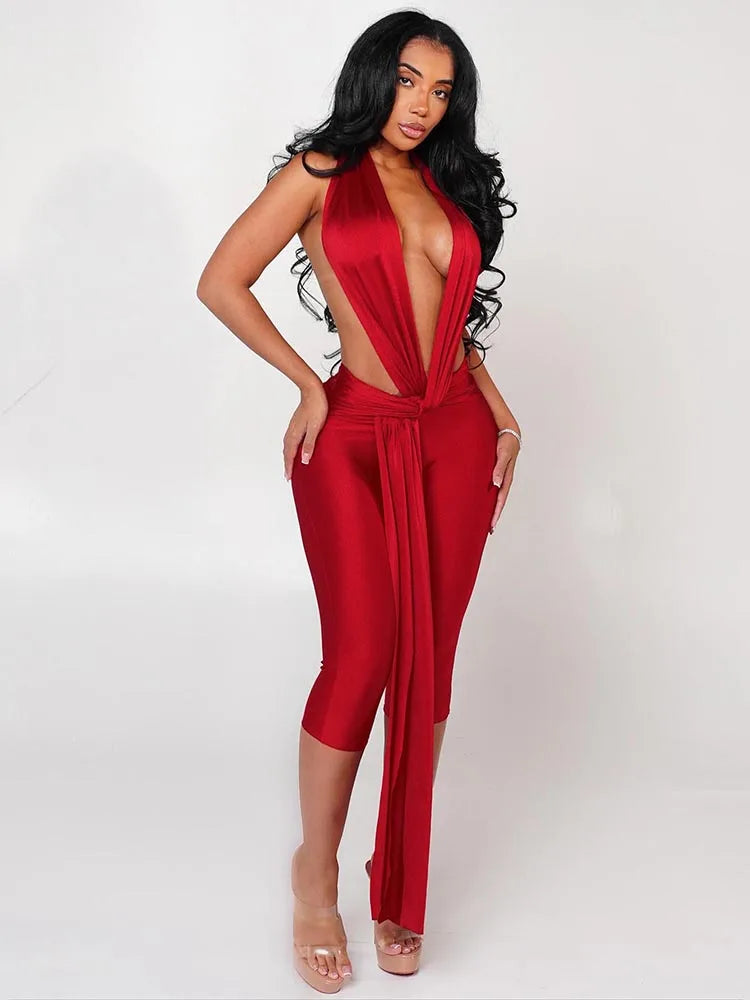 Ribbon Reign Playsuit