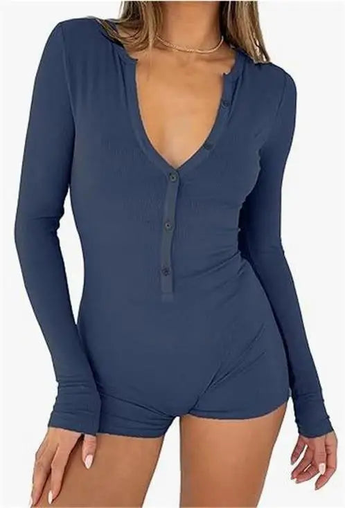 Mid-Waist Sculpt Fit Jumpsuit