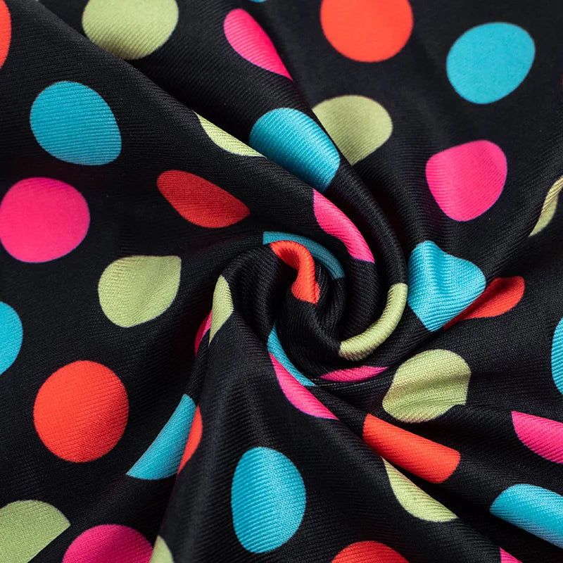 Polka Dot Halter Romper