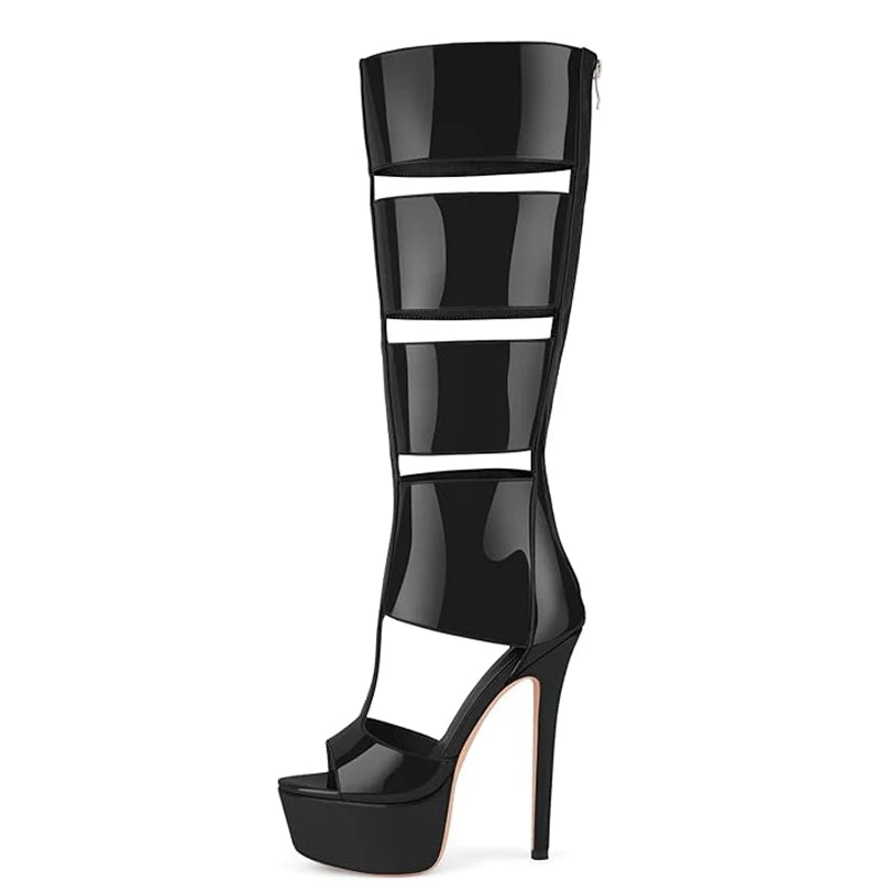 Glam Strap Platform Heels