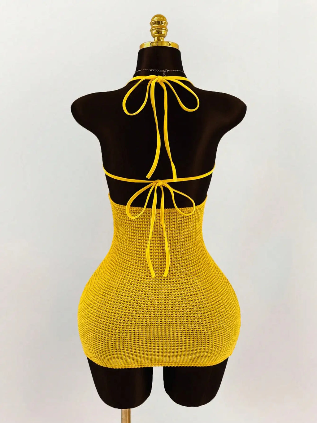 Pearl Crotchet Bodycon Dress