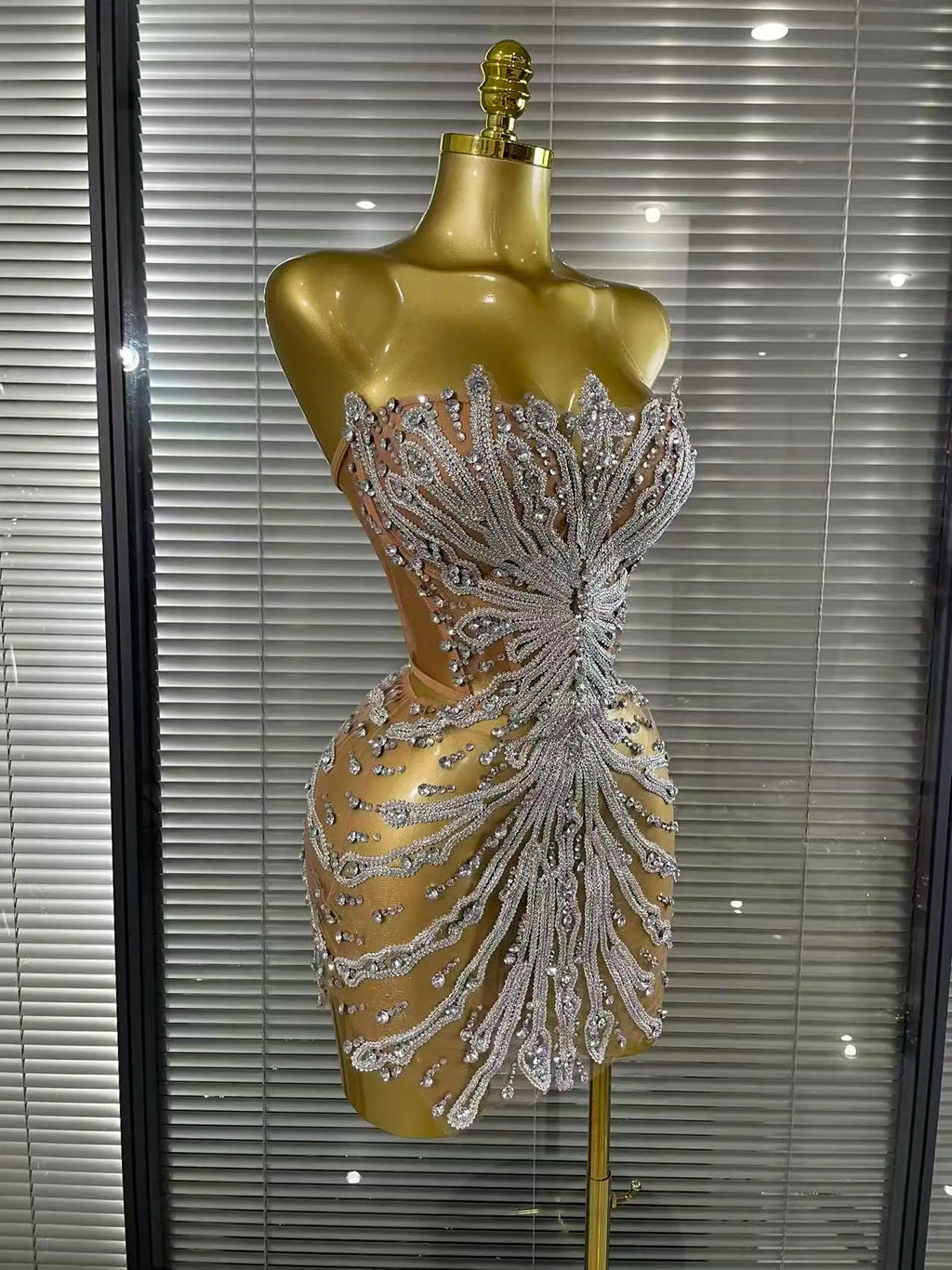 Starlight Sheer Bodycon Mini