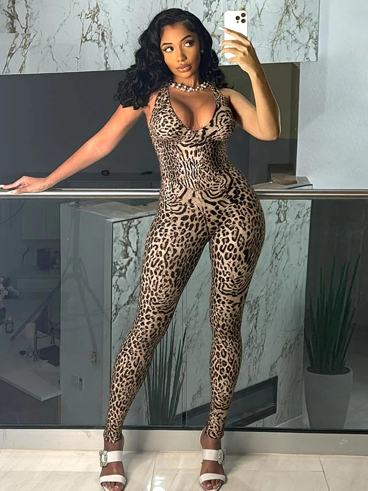 Luxe Leopard Jumpsuit