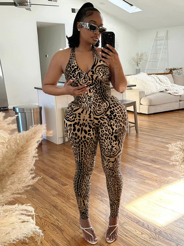 Luxe Leopard Jumpsuit