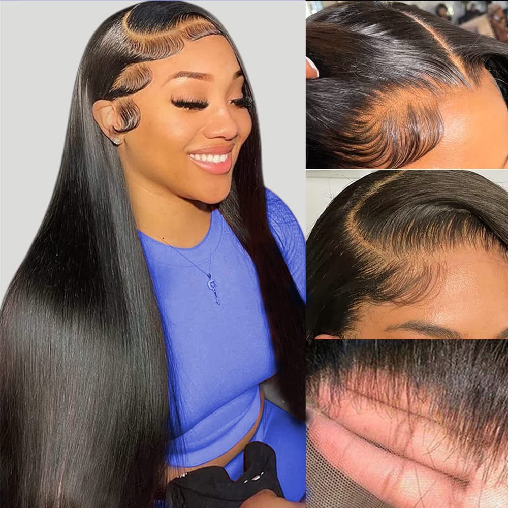 Human Hair Silk Lace Frontal Wigs